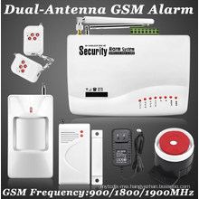 Wireless/Wired GSM Voice Home Alarm Security System Burglar Android Ios Alarm System Auto Dialing Dialer SMS Call